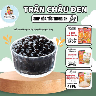 Trân châu đen cao cấp - Nguyên Liệu Pha Trà Sữa Gian Bếp Nhỏ Orino