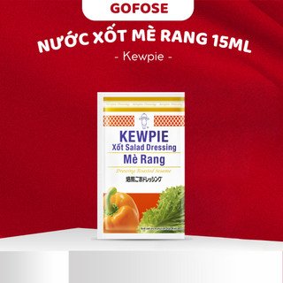 Combo 5, 10 gói sốt mè rang kewpie 15ml, xốt mè rang ăn salad - foodland