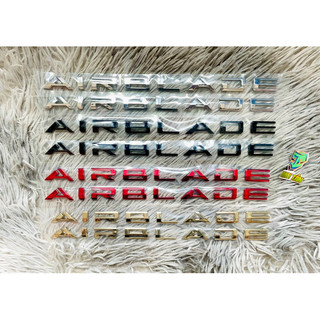 Tem chữ nổi airblade 2020-2024 sáng bóng.