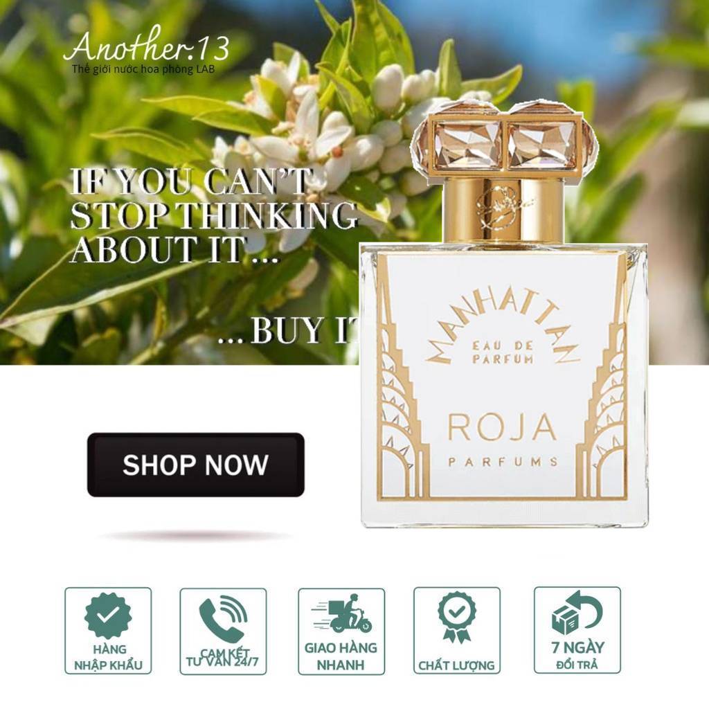 ⁂︎ 10ml┊Nước hoa ROJA Manhattan / EDP