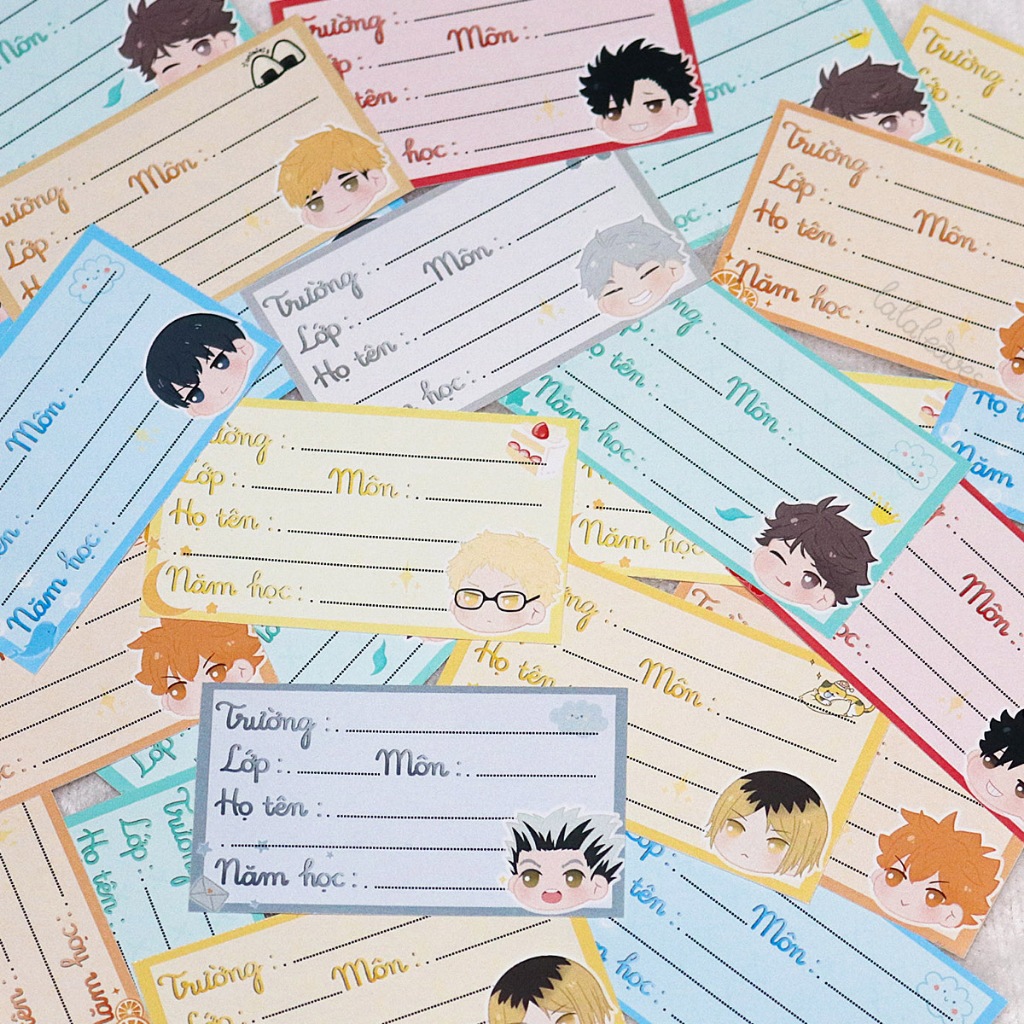 NHÃN VỞ ANIME HAIKYUU!!