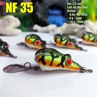  Nhái Hơi Muối Tiêu NF35 lưỡi ĐỘ Thủ Công dài 3.5cm đầy đủ 3 action 