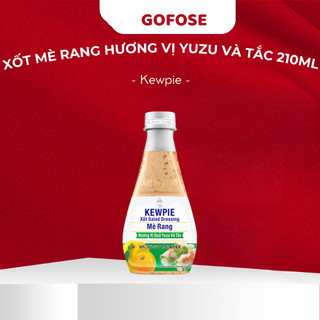 Nước sốt mè rang yuzu & tắc kewpie 210ml