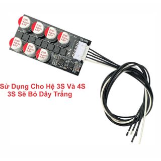 Mạch cân bằng pin lithium, lifepo4 3s / 4s 6a - mạch cân bằng năng lượng pin lithium, lifepo4 6a 3s / 4s