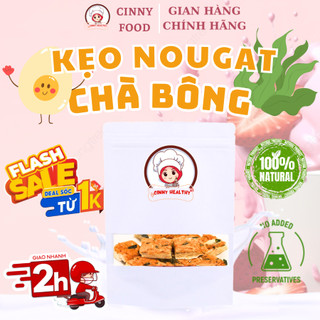 Bánh Bông Tuyết Trứng Muối Chà Bông thương hiệu Greenfood- Kẹo Nugat Hạnh Phúc phiên bản mới, Bánh Hạt Ngũ Cốc Giảm Cân