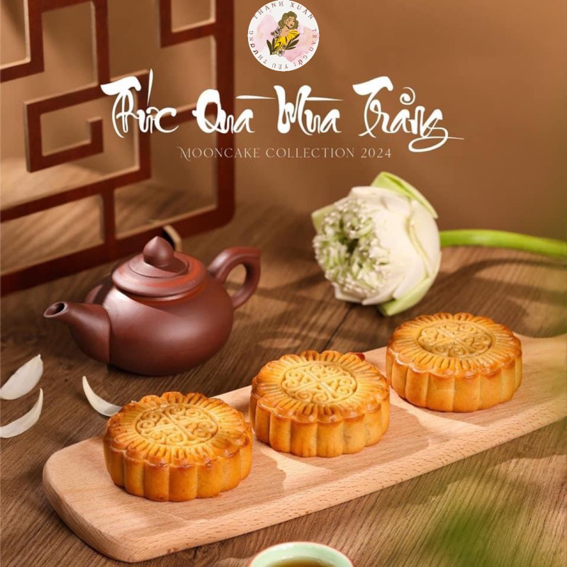 Bánh trung thu truyền thống, ít ngọt (150g)- Hương vị Tuổi Thơ
