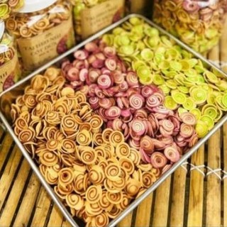 ❌bánh tai heo nhí cốt dừa mix vị - túi 100gram❌