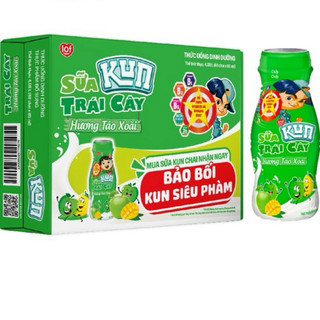 Kun sữa chua uống kem dâu thùng 48 chai x 85ml