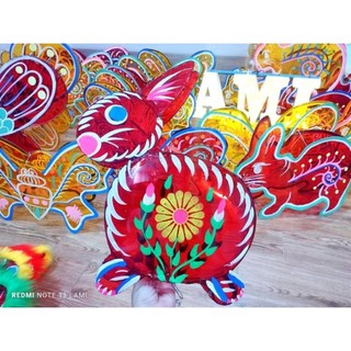 khung lồng đèn cá, khung lồng đèn thỏ, khung lồng đèn bướm 60 cm