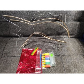 Khung lồng đèn cá, khung lồng đèn thỏ, khung lồng đèn bướm 60 cm