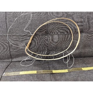 khung lồng đèn cá, khung lồng đèn thỏ, khung lồng đèn bướm 60 cm