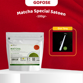 Bột Trà Matcha Special Satoen vụ hè thu 100G 250G