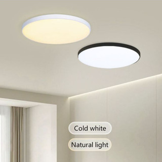 Đèn ốp trần nổi LOMA đường kính 37cm 48W Tròn 3 màu ánh sáng hiện đại chống ẩm lắp ban công, nhà tắm