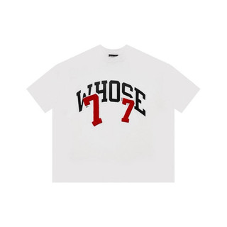 SEVEN TEE - Áo thun boxy Whose đắp vải