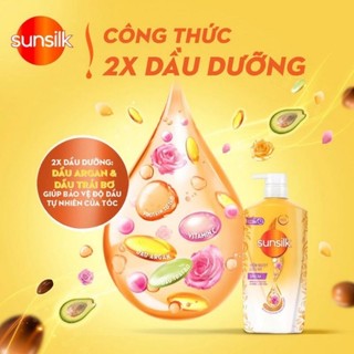 Dầu xả sunsilk mượt tóc 640g