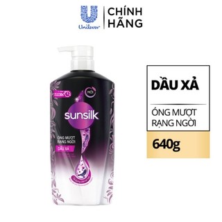 Dầu xả sunsilk mượt tóc 640g