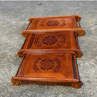 Khay Trà cuốn thư gỗ Hương