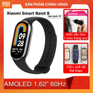 Vòng đeo tay thông minh Xiaomi Smart Band 8 Mi Band 8 / Mi Band 7 - Bản quốc tế bảo hành 12 tháng