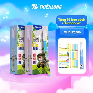 Combo 20 bút gel tahi nhân vật akooland thiên long gel-012/ak - nét viết 0.5mm êm mượt đầu bút cao cấp