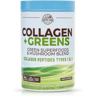 Collagen thủy phân và 23 siêu thực phẩm Country Farms Collagen Greens 300g