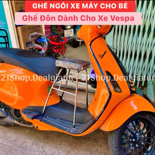 Ghế ngồi xe máy cho bé - dành cho xe vespa lx - vespa sprint - vespa gts - vespa primavera - liberty