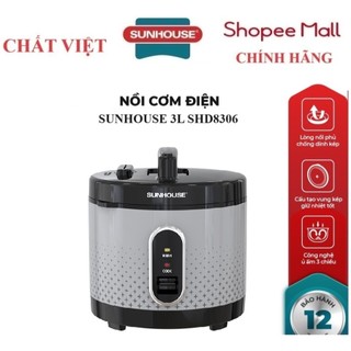 Nồi cơm điện 3l sunhouse shd8306