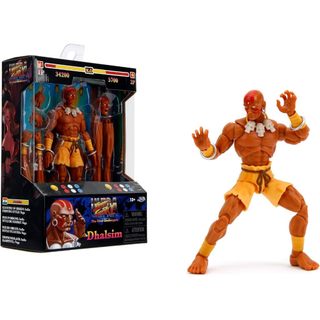 Mô hình Street Fighter 6" Dhalsim, Chính Hãng Jada Toys