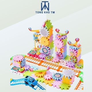 Bộ Đồ Chơi Xếp Hình Lego Bánh Răng Có Thể Chuyển Động Cho Bé Tùy Ý Sáng Tạo Theo Ý Thích 