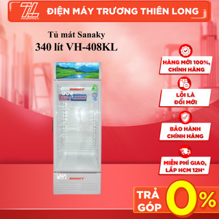 VH-408KL - MIỄN PHÍ CÔNG LẮP ĐẶT - Tủ mát Sanaky 340 lít VH-408KL - BẢO HÀNH CHÍNH HÃNG