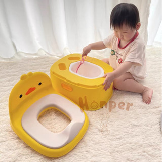 Ghế bậc thang ghế kê chân cho bé đi vệ sinh, ghế đánh răng chống trượt an toàn cho bé [BabyUS]