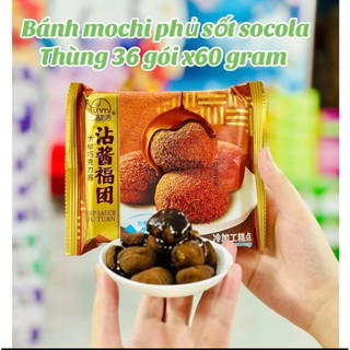 Bánh Mochi Phủ Sốt socola , Matcha 60g