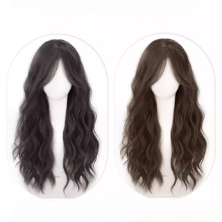 Tóc Giả Cả Đầu Xù Dài Hai Mái Sang Chảnh Phong Cách  Hàn Quốc 098A