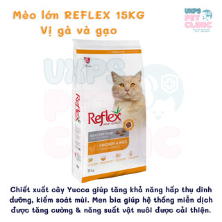Hạt Cho Mèo Các Lứa Tuổi Reflex Bao 15kg