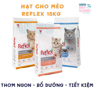 Hạt Cho Mèo Các Lứa Tuổi Reflex Bao 15kg