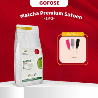 Trà Matcha Premium Satoen vụ Xuân 1KG