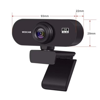 Webcam 2K Full HD Livestream có Mic cho PC, Laptop, webcam pc, cam máy tính pc, webcam usb.