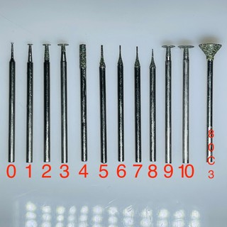 Mũi cắt, mũi mài nhỏ cốt 2.35mm | lưỡi cắt ốc toét