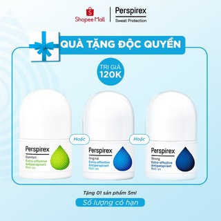  Perspirex Lăn khử mùi và Ngăn Đổ Mồ Hôi Hiệu Quả ( Mua 1full size tặng 1 travel size)