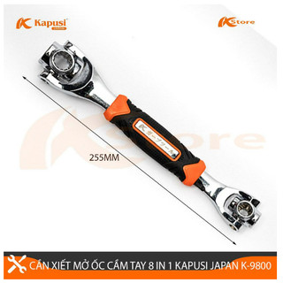 Cần mở ốc Đa Năng 8 đầu xoay 48 chức năng KAPUSI K-9800