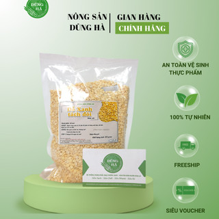 Đậu xanh (đỗ xanh) bóc vỏ nguyên chất loại 1 dùng nấu xôi, nấu chè,...