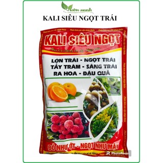 1kg- phân bón SIÊU KALI - kali siêu ngọt giúp to trái, lớn trái, trái bóng đẹp, hạn chế rụng trái