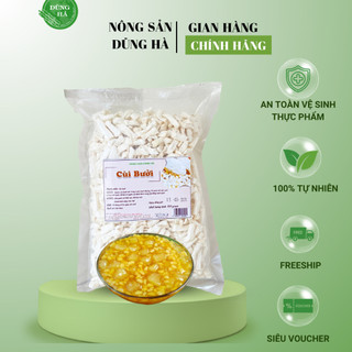CÙI BƯỞI CẮT NHỎ khô nấu chè 500gr, cùi bưởi loại nhỏ hạt lựu chọn lọc (Loại Đặc Biệt)