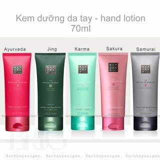 Kem dưỡng da tay Rituals of hand lotion