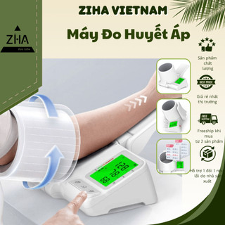 Máy đo huyết áp Zdeer 2024 chính xác - Công nghệ hiện đại, không dây đai, lưu trữ thông minh, LCD HD