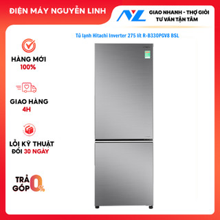 Tủ lạnh hitachi r-b330pgv8 - 275 lít inverter