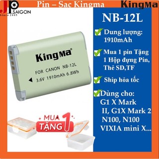 Pin máy ảnh kingma thay thế cho canon nb-12l