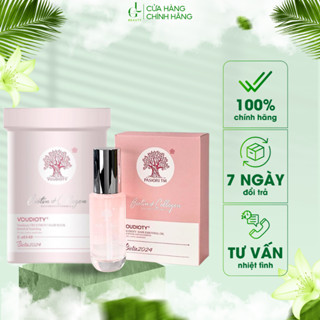 Tinh dầu và Ủ tóc hương nước hoa, dưỡng tóc mềm mượt, chắc khoẻ Biotin & Collagen Voudioty Hồng 60ml