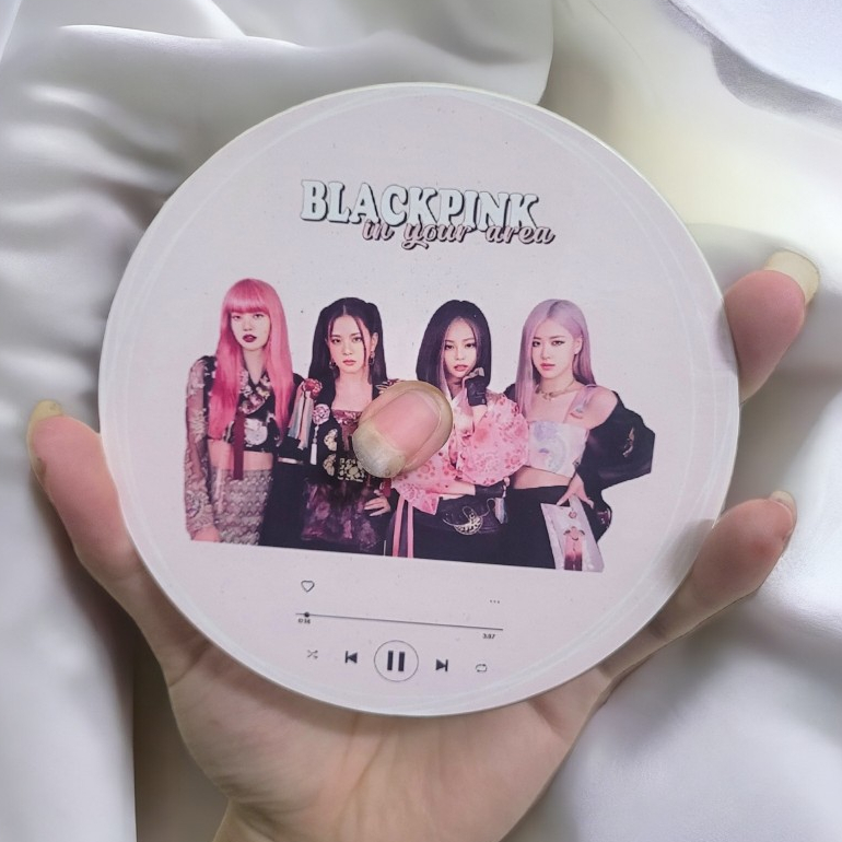 ĐĨA CD Black Pink Play Version⭐️ Đĩa CD Decor - Tặng Bọc Đĩa - Đĩa CD Trắng Có Thể Ghi