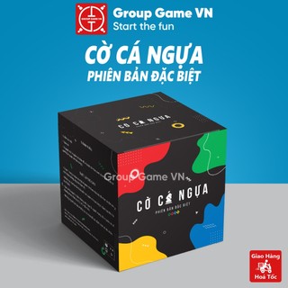 Cờ Cá Ngựa Phiên Bản Đặc Biệt thiết kế mới đẹp mắt - Boardgame giải trí hấp dẫn cho gia đình, bạn bè