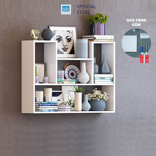 [MUA 1 TẶNG 1] Giá Sách Treo Tường Chữ U Sáng Tạo SIB Decor (Nhiều màu) - KT182